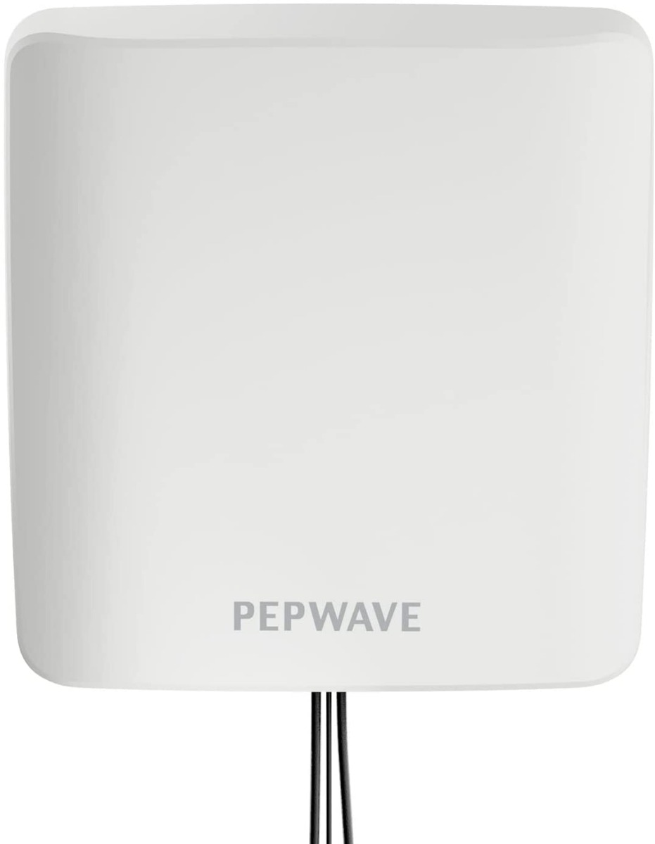 Peplink IoT 20G Antenna | ANT-IOT-20G-S-W-16 | 5G/4G LTE | GPS | 2 ft Cable | White | SMA Male
