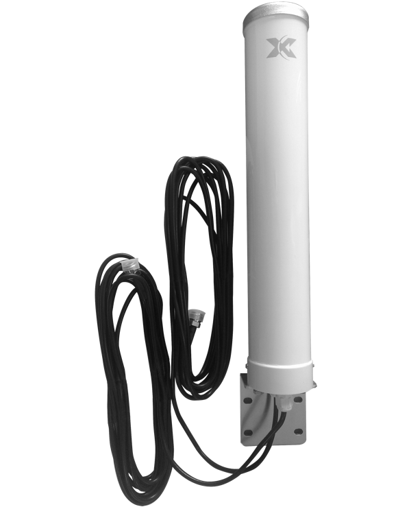 Nextivity A11-V37-100 Outdoor Wideband LTE Donor Antenna | 2 m Cable | N-Type F | Omni-Directional | Pole Mount
