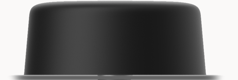 Quectel YEMM517J1A 5-in-1 5G Omni-Directional and GNSS Antenna | 2× LMHs, 2× MHs, 1× GNSS | SMA M | 300 mm Cable | Black | Adhesive/Magnetic Mount