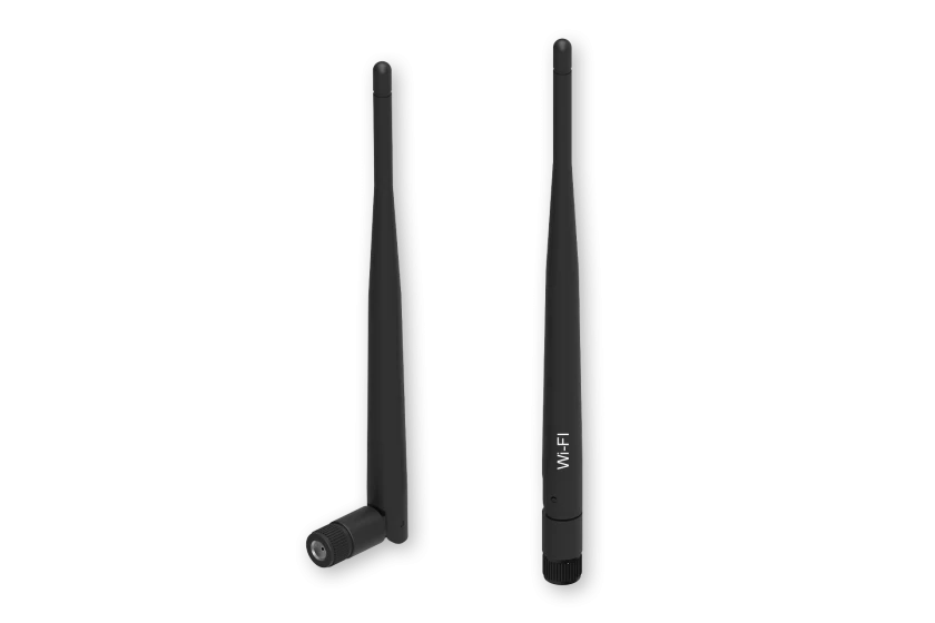 Embedded Works EW-WIFI-5-OMNI Omnidirectional Wi-Fi Antenna | RP-SMA Male | 5 dBi | Black