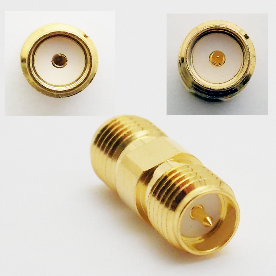 Embedded Works EW-RFA-11 RF Adapter/Coupler | SMA Female to RP-SMA Female