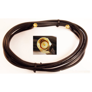 Embedded Works EW-CA32 RF Cable | SMA Male to SMA Male | LMR200 (CLF200) | 10 Feet