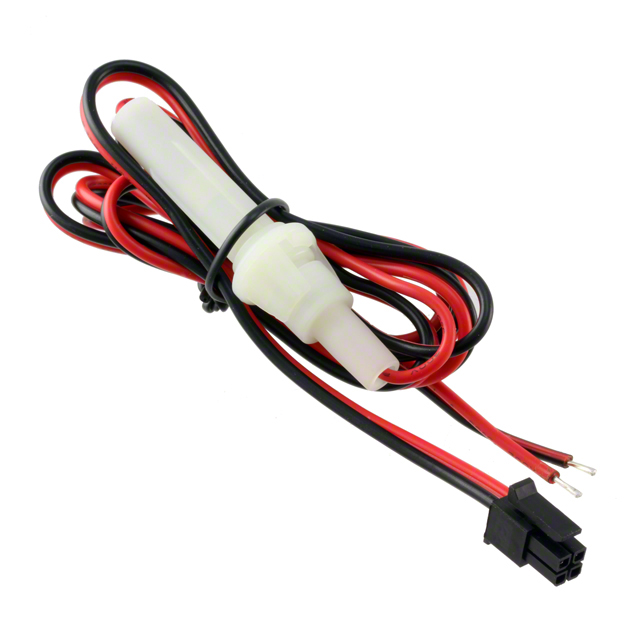 DC Power Wire with 4-Pin Molex Connector and Power Fuse