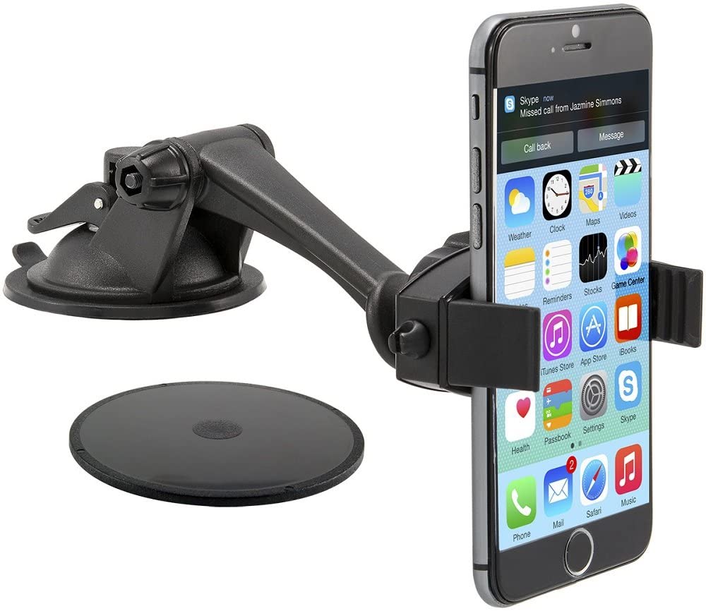 Arkon MG279 Mobile Grip Universal Phone Mount with Windshield and Dash Mount