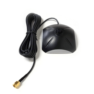 Embedded Works EW-BS-05-SMA-Base Square Magnetic Antenna Base | SMA Female | 3-Meter CLF100 Cable with SMA Male