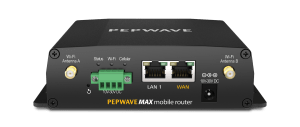 Peplink Pepwave MAX BR1 MK2 4G/LTE | AC Adapter and Antennas | MAX-BR1-MK2-LTE-E-T | EU/Int'l