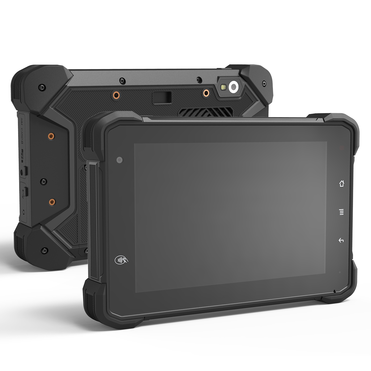 Lilliput VT-7 Ruggedized 7-in. 4G/LTE Android In-Vehicle Display Terminal with Camera and Standard Dock for Fleet Management and Telematics