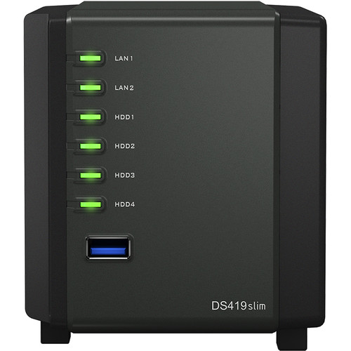 Synology DS419SLIM 4-Bay 2.5 NAS DS419slim (Diskless)