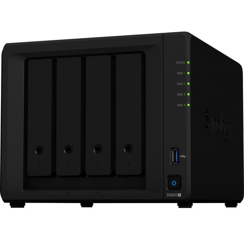 Synology DS920+ 4-Bay NAS DiskStation DS920+ (Diskless)