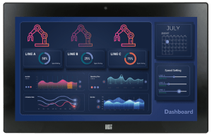 IEI Light Industrial Panel PC | Intel® Celeron® J3455 | AFL3-W15A-AL-J2/P/PC/4G-R10