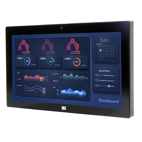 IEI Light Industrial Panel PC | Intel® Celeron® J3455 | AFL3-W15A-AL-J2/P/PC/4G-R10 - Image 2