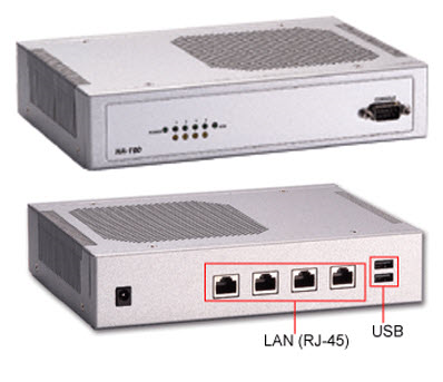 Axiomtek NA-100 Network Appliance PC | AMD® Geode LX 800