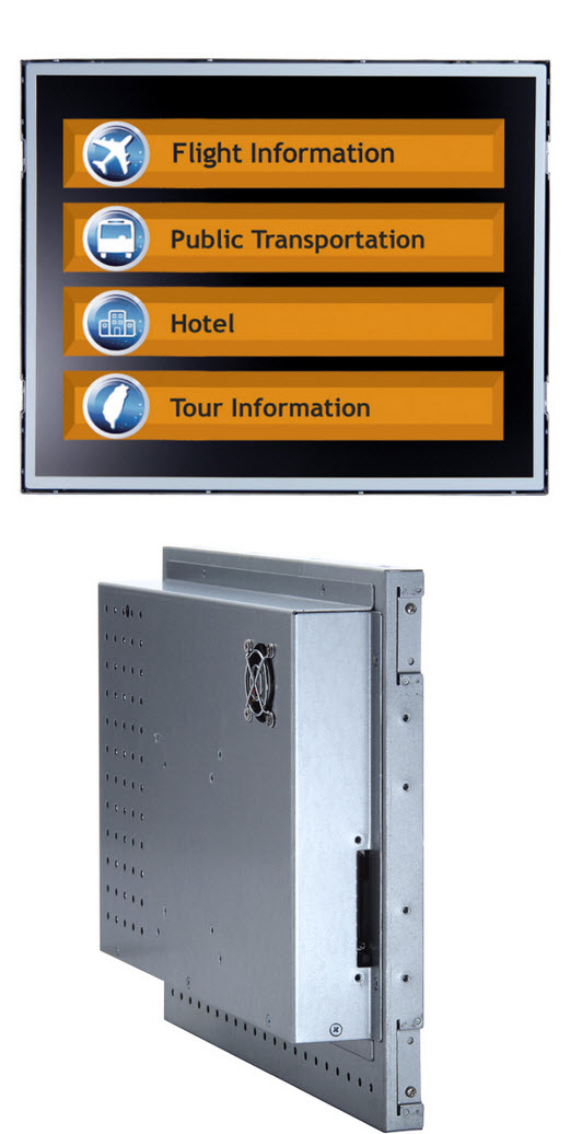 Axiomtek FDK190-830-R Touch Panel PC | Intel® Atom™ N270