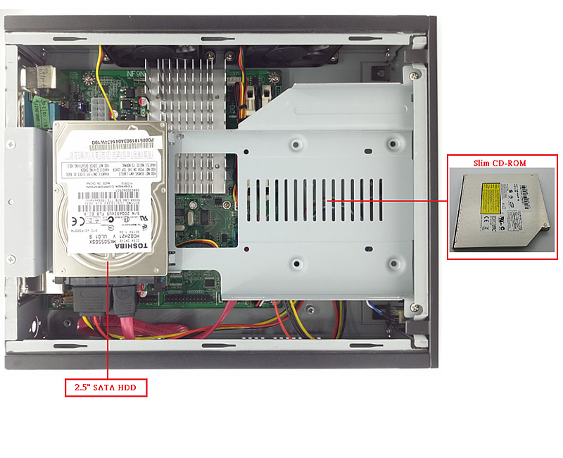 Jetway JBC200F9N-2930-B Embedded PC | Intel® Celeron® N2930