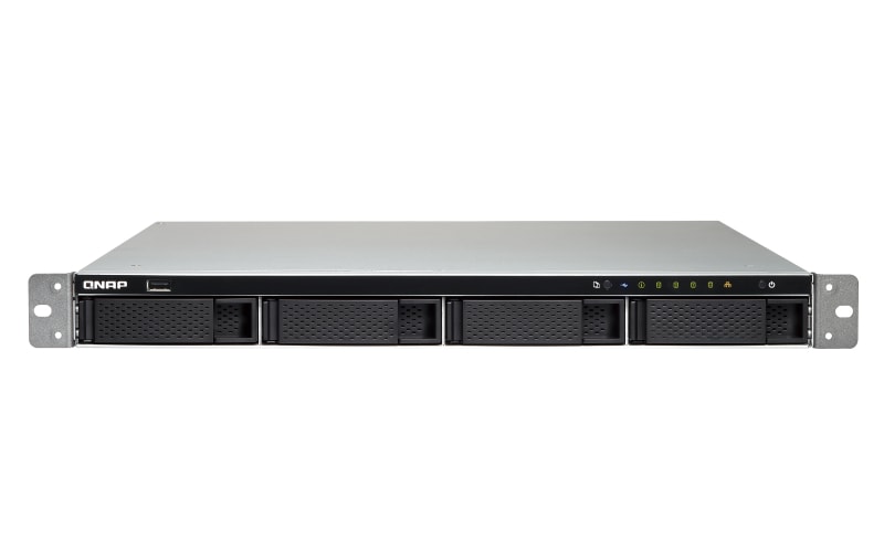 QNAP TS-463U-RP-4G-US 1U Rackmount | AMD®