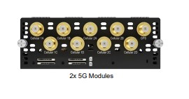 Peplink EXM-2X5GD FlexModule Plus | 2× 5G Module | SDX/SDX Pro/EPX (Antennas Not Included) | Global