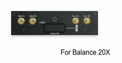 Peplink EXM-MINI-1LTEA-R FlexModule MINI | 4G/LTE-A Cat 12 Module | Balance 20X/Balance 380x/Balance 580x (Antennas Not Included) | Americas/EMEA