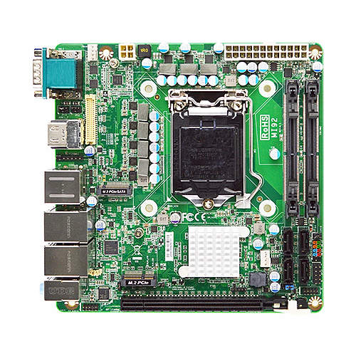 Jetway MI92-12 Mini ITX | Intel® LGA 1200 Socket | TPM 2.0