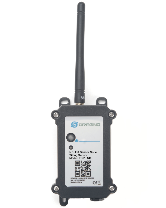 Dragino TS01-NB Tilt Sensor | Cellular NB-IoT | North America | TS01-NB