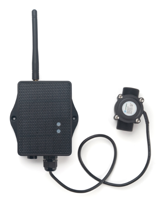 Dragino SW3L-LS Outdoor Flow Sensor | LoRaWAN | G1/2-in. / DN15 | Solar-Powered | North America | SW3L-LS-US915-004