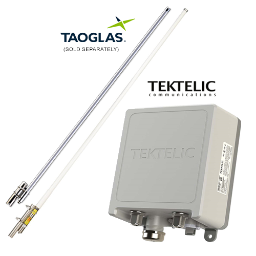 Tektelic MWT630 KONA Helium Miner with LTE | Official Helium Outdoor Hotspot with Integrated Antenna and Cellular Backhaul | Weatherproof IP67 Enclosure, Ethernet PoE | External Antenna Option for Extended Range