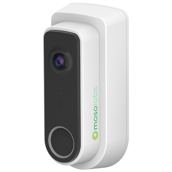 MosoLabs Clear Access 4G CBRS Doorbell with AI Camera | Motion/Person Detection | Indoor/Outdoor