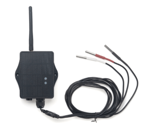 Dragino D23-LS Outdoor Temperature Sensor | LoRaWAN | Solar-Powered | 3 Probes | North America | D23-LS-US915