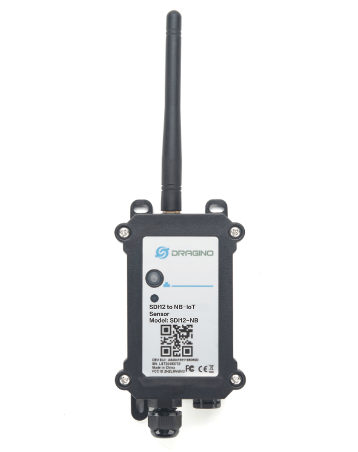 Dragino SDI-12 to NB-IoT Converter | Cellular NB-IoT | North America | SDI-12-NB-US915