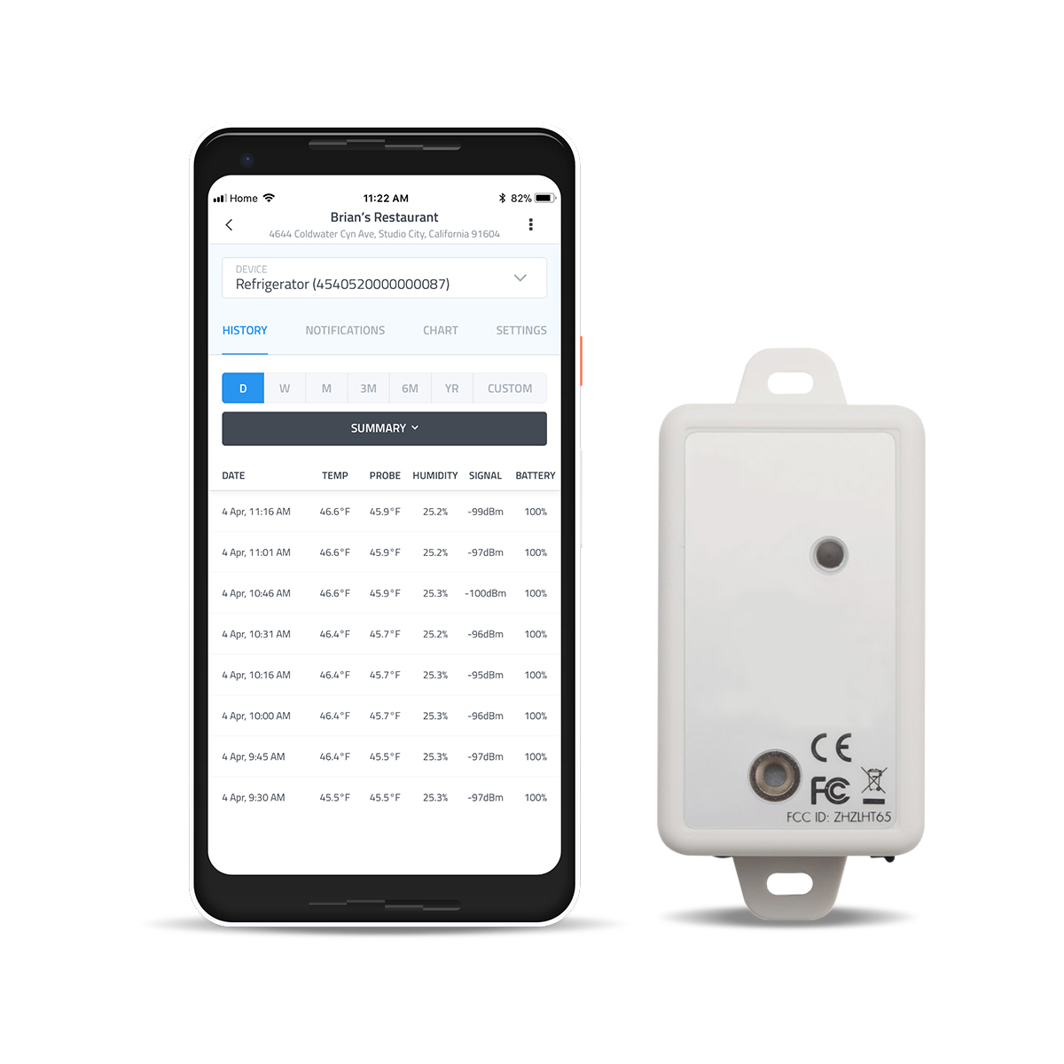 SensorWorks LHT65 LoRaWAN Temperature & Humidity Sensor