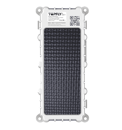 TOPFLYtech TLP2-SFB Large Solar-Powered Asset Tracker | 4G/LTE with BLE 5.0