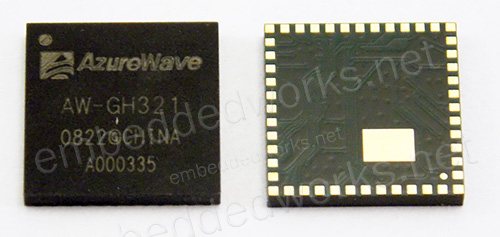 AzureWave AH-GW321 802.11bg SiP Module | Marvell 88W8686