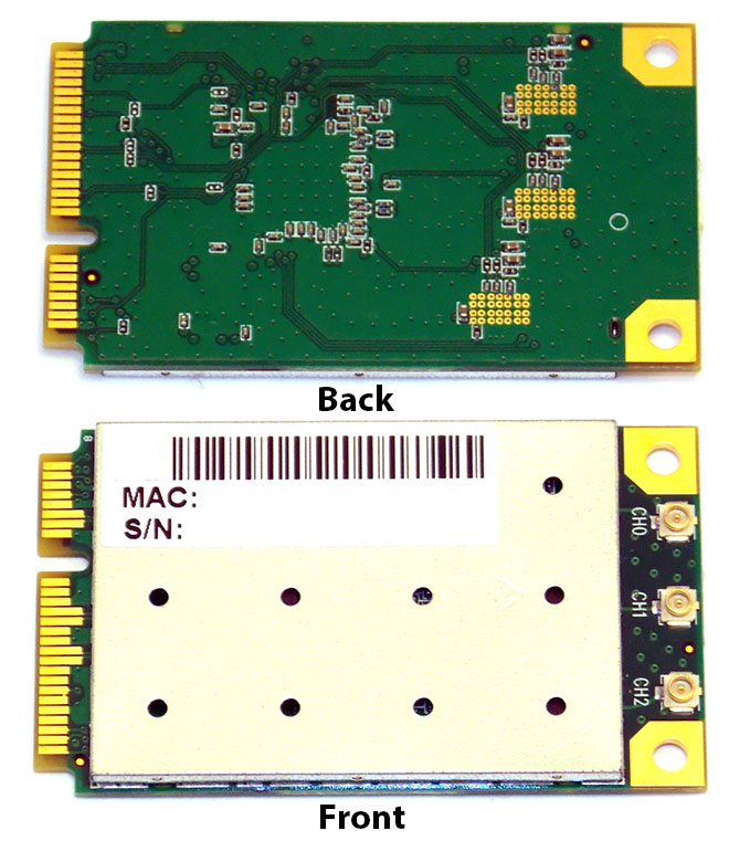 Embedded Works EW6400AN 802.11abgn PCI Express Mini Card | Atheros AR9380