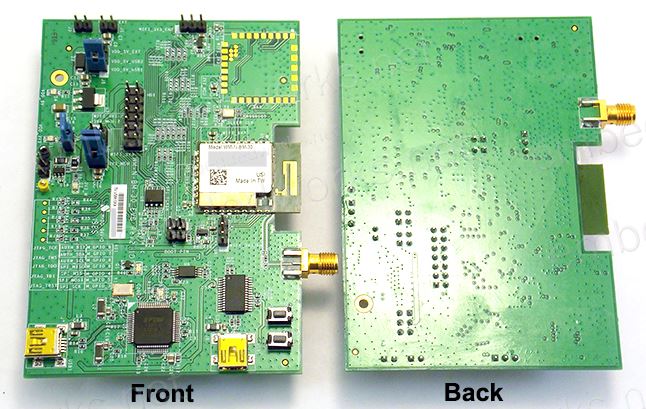 USI WM-BAC-BM-28-EVB 802.11ac/abgn + Bluetooth Evaluation Kit | Broadcom BCM43455