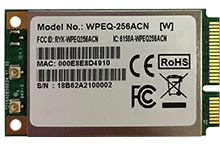 SparkLAN WPEQ-256ACN 802.11ac/abgn mPCIe | Qualcomm QCA9882