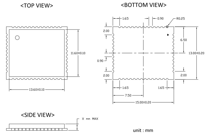 SparkLAN AP6275P 802.11ax (Wi-Fi 6) + BT mPCIe (Wi-Fi) and UART/PCM (BT) | Broadcom BCM43752 - Image 3