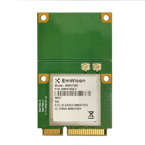 EmWicon WMX7206-F mPCIe | 802.11ax (Wi-Fi 6) + BT | 2×2 u.FL/I-PEX | Realtek RTL8852BE