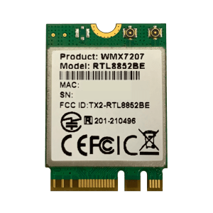 EmWicon WMX7207 M.2 (2230) | 802.11ax (Wi-Fi 6) + BT | 2×2 I-PEX MHF4 | Realtek RTL8852BE