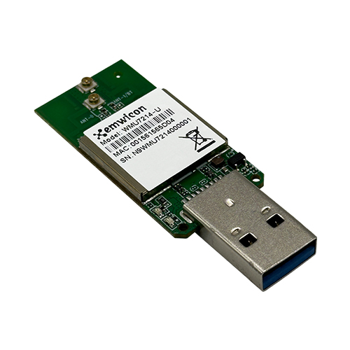 EmWicon WMU7214-U USB (Type A) | 802.11ax (Wi-Fi 6E) + BT | 2×2 u.FL/I-PEX | Realtek RTL8852CU - Image 3