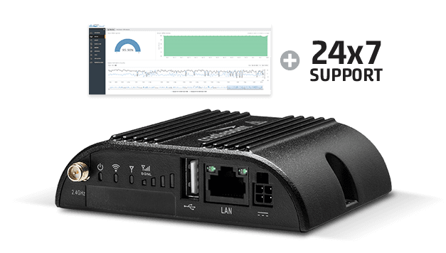 Ericsson Cradlepoint IBR200 Cat 1 Router (10 Mbps Modem) | TA3-020010M-VNN | 3-Year NetCloud IoT Gateway Essentials Plan | Verizon | North America