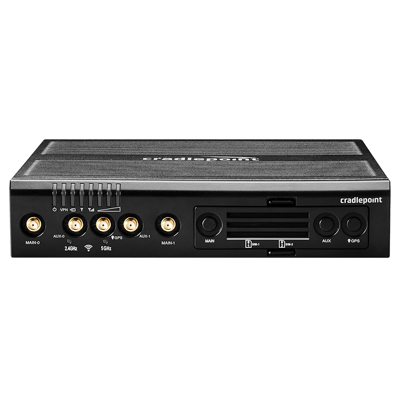 Ericsson Cradlepoint AER2200 Cat 6 Router | BA1-220F600M-XFN | 1-Year NetCloud Branch FIPS Essentials and Advanced Plans | Dual-Modem Capable | North America