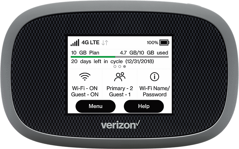 Verizon Novatel Inseego 8800L MiFi 4G/3G Jetpack | CPO with OEM Charger | Kitted with SIM Card