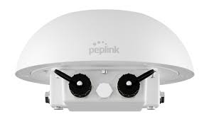 Peplink Max HD1 Dome Pro Outdoor 5G Router | MAX-HD1-DOM-PRO-5GH | Global | Ethernet Splitter | Mounting Kit Set
