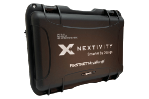 Nextivity SHIELD HPUE MegaGO | AW12-MEGA-CASE-B | AW12-HP Modem and AW12-EI USB to Ethernet Converter | Black Case