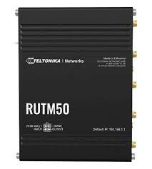 Teltonika RUTM50 5G Router with Wi-Fi | 802.11ac/abgn | 3.4 Gbps | 5G SA/NSA | RUTM50000000 | North America