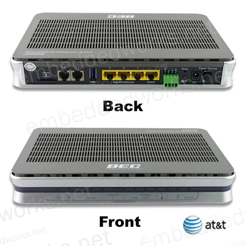 BEC 6300VNL-R6-A 4G/LTE Cat 3 Router | AT&T