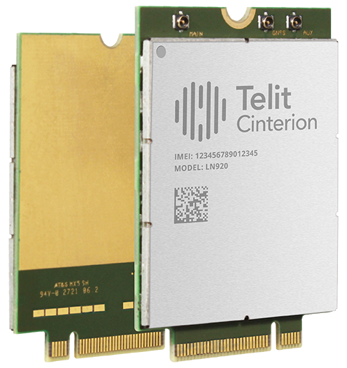Telit Cinterion LN920A 4G/LTE/3G Cat 12 Module | GNSS | Global | LN920A12-W02-T020600