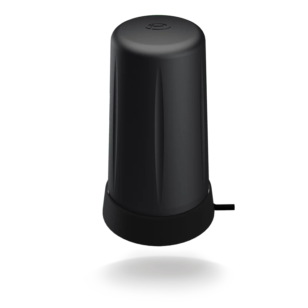Panorama LPBEM-6-60-2SP Omni-Directional 5G/LTE Antenna | SMA M | 2 m (6.6 ft) Cable | Black | Magnetic Mount SISO