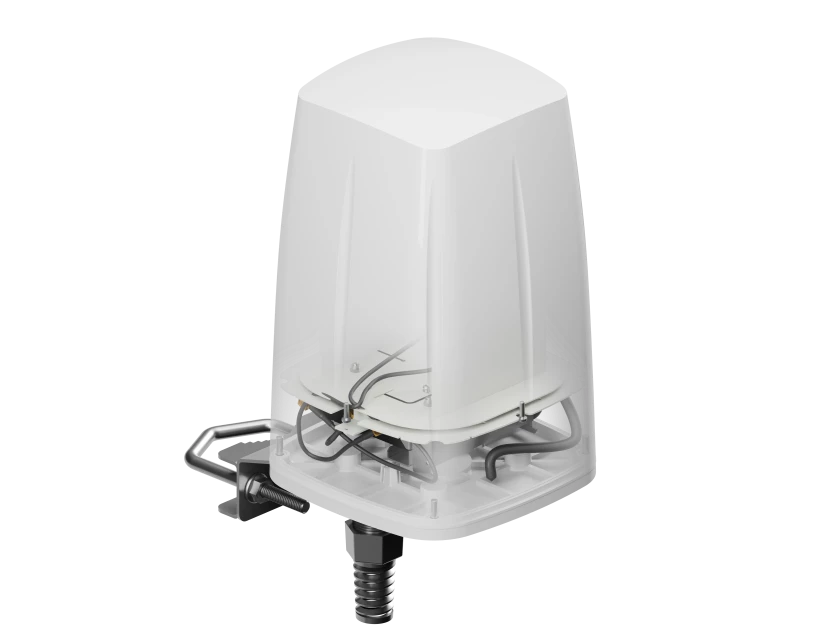 Teltonika PR1IC860 Outdoor Omni-Directional 3-in-1 LTE and Wi-Fi Antenna | SMA M | White | For RUT2XX Series