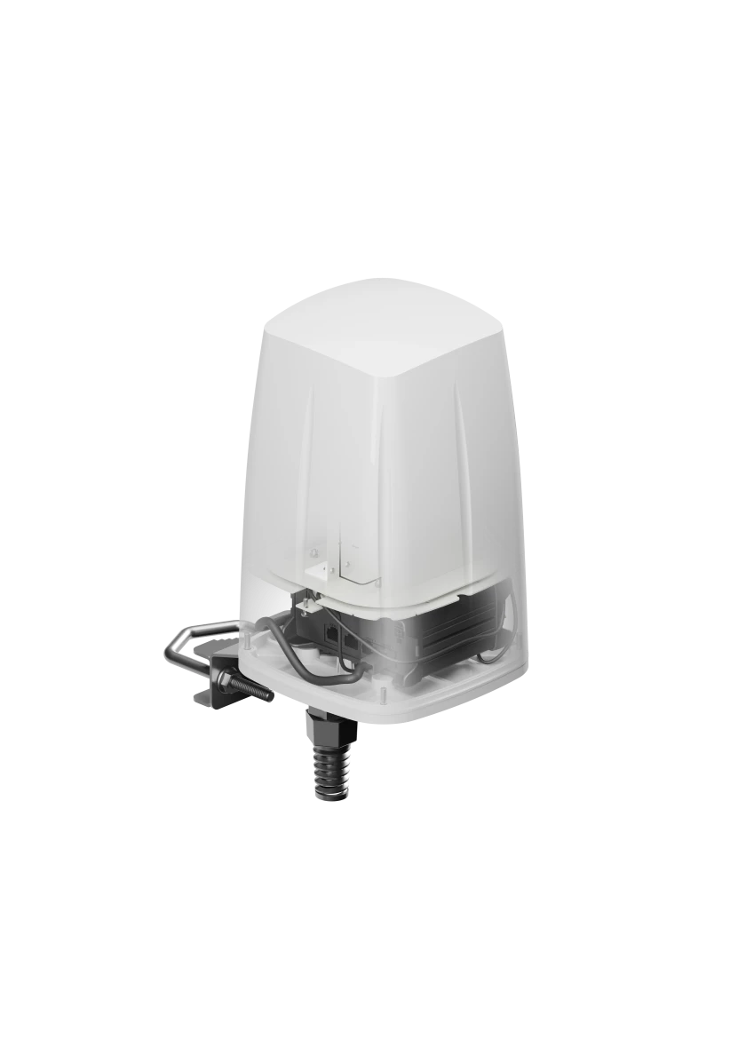 Teltonika PR1ICC60 Outdoor Omni-Directional 5-in-1 LTE, Wi-Fi, and GNSS Antenna | SMA M | White | For RUT9XX Series