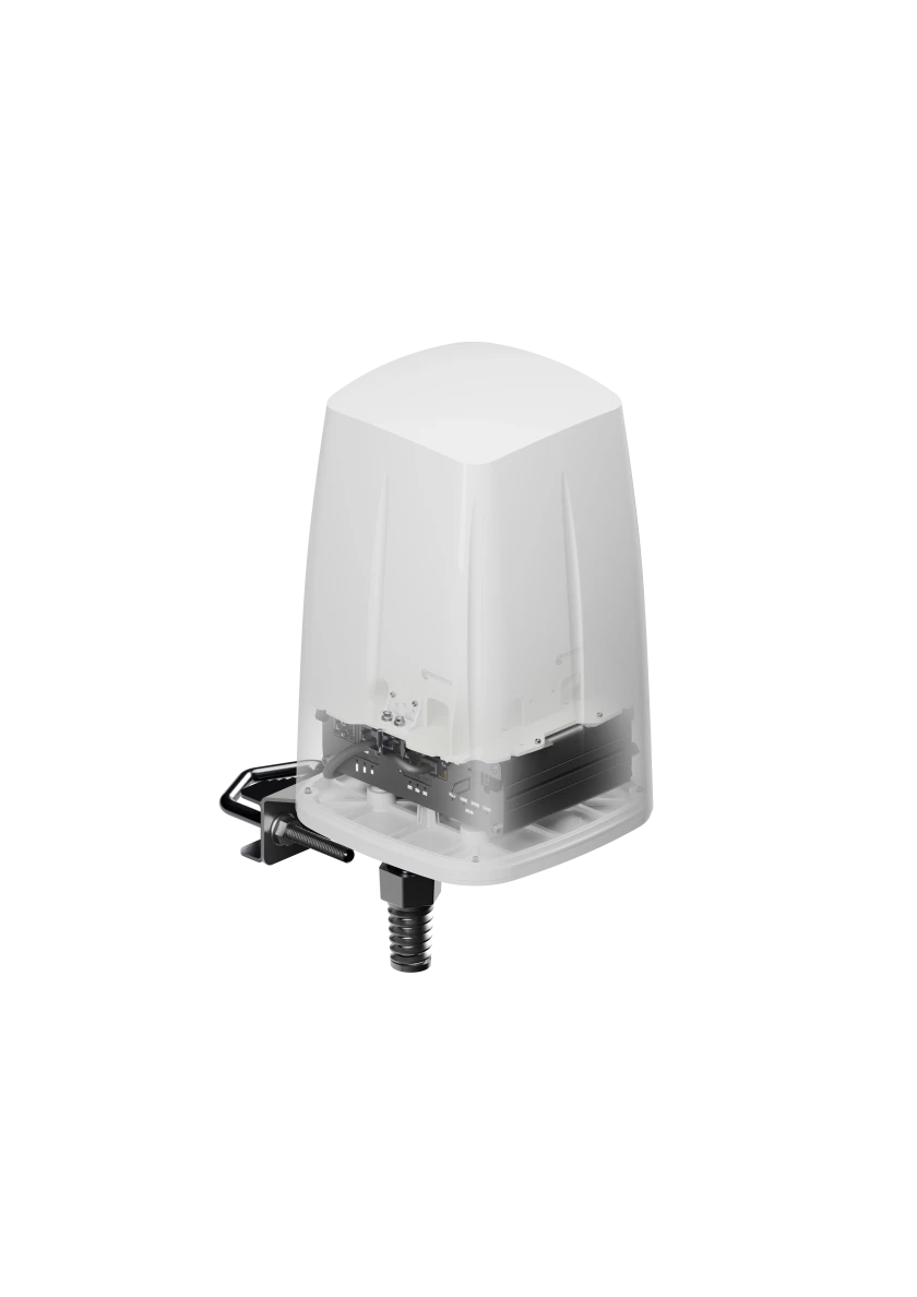 Teltonika PR1ICA70 Outdoor Omni-Directional 7-in-1 5G, Wi-Fi, and GNSS Antenna | SMA M | White | For RUTX50 and RUTM50
